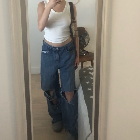 PLT Baggy Ripped Jeans - Picture 2 of 2